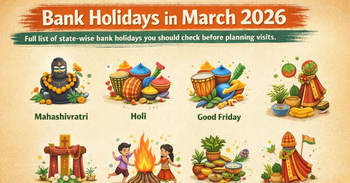 bank holiday in march 2026 — IN news