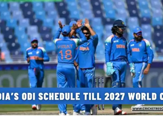 cricket odi world cup 2027 — IN news