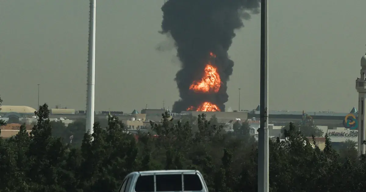 dubai airport drone attack — IN news