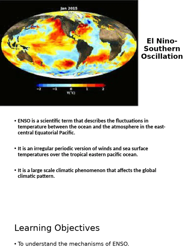 el niño southern oscillation — IN news