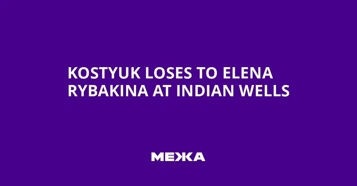 elena rybakina — IN news