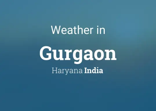 gurgaon weather — IN news