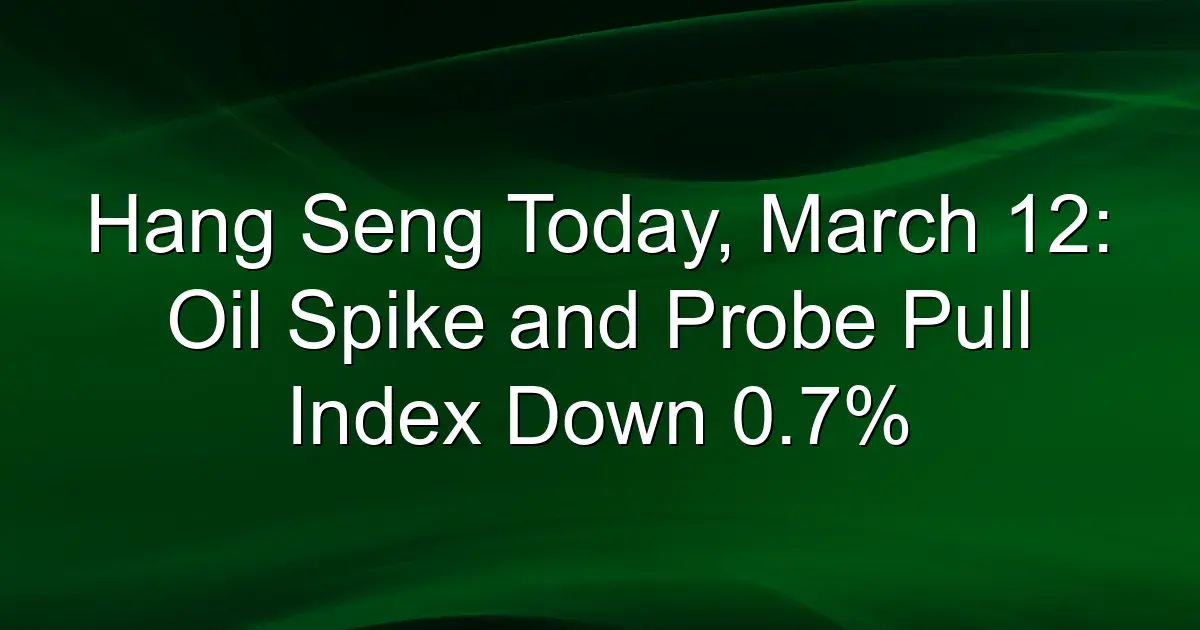 hang seng — IN news