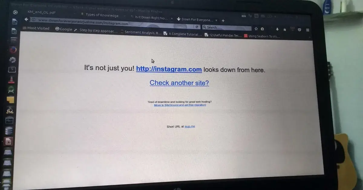instagram down — IN news