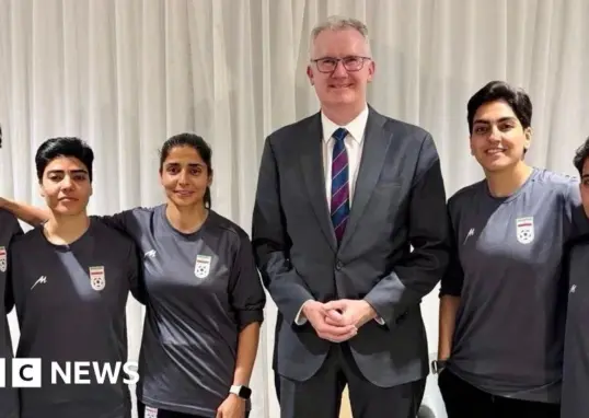 iranian women soccer team — IN news