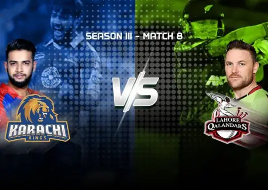 lahore qalandars vs karachi kings — IN news