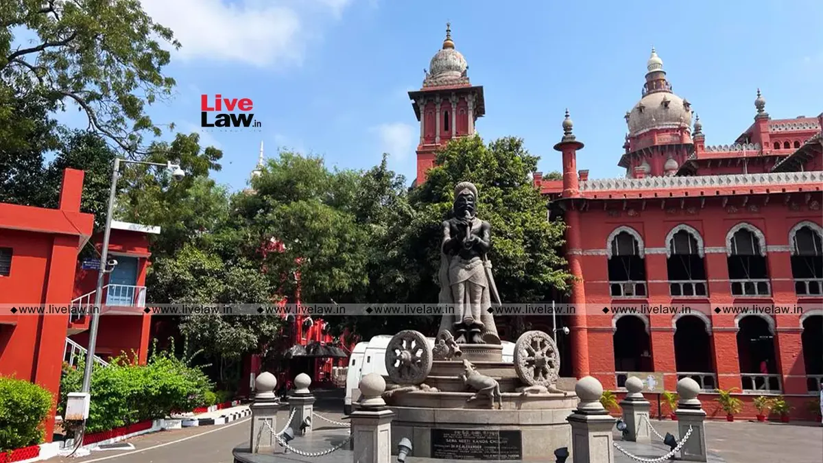 madras high court — IN news