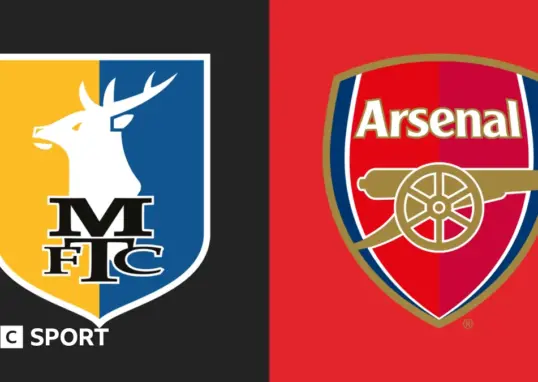 mansfield town vs arsenal — IN news