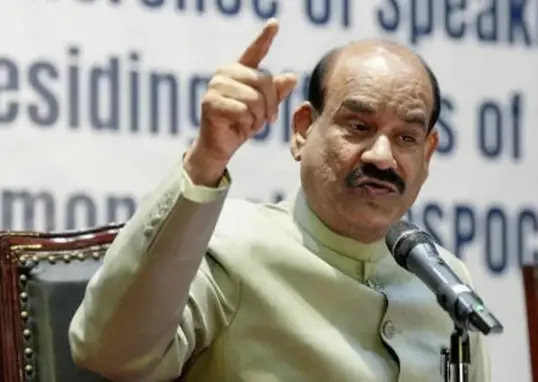 om birla — IN news