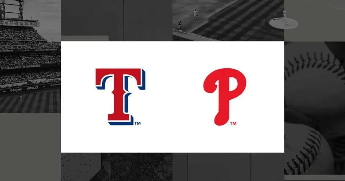 phillies vs rangers — IN news