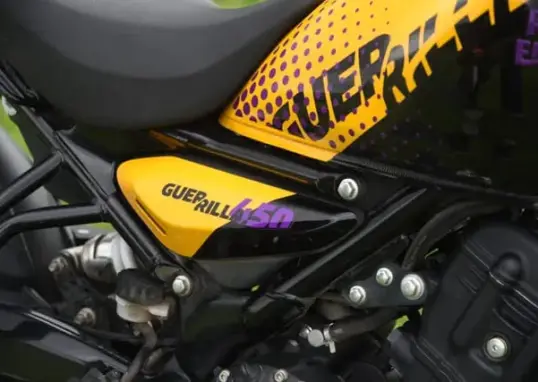 royal enfield guerrilla 450 update — IN news