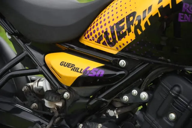 royal enfield guerrilla 450 update — IN news