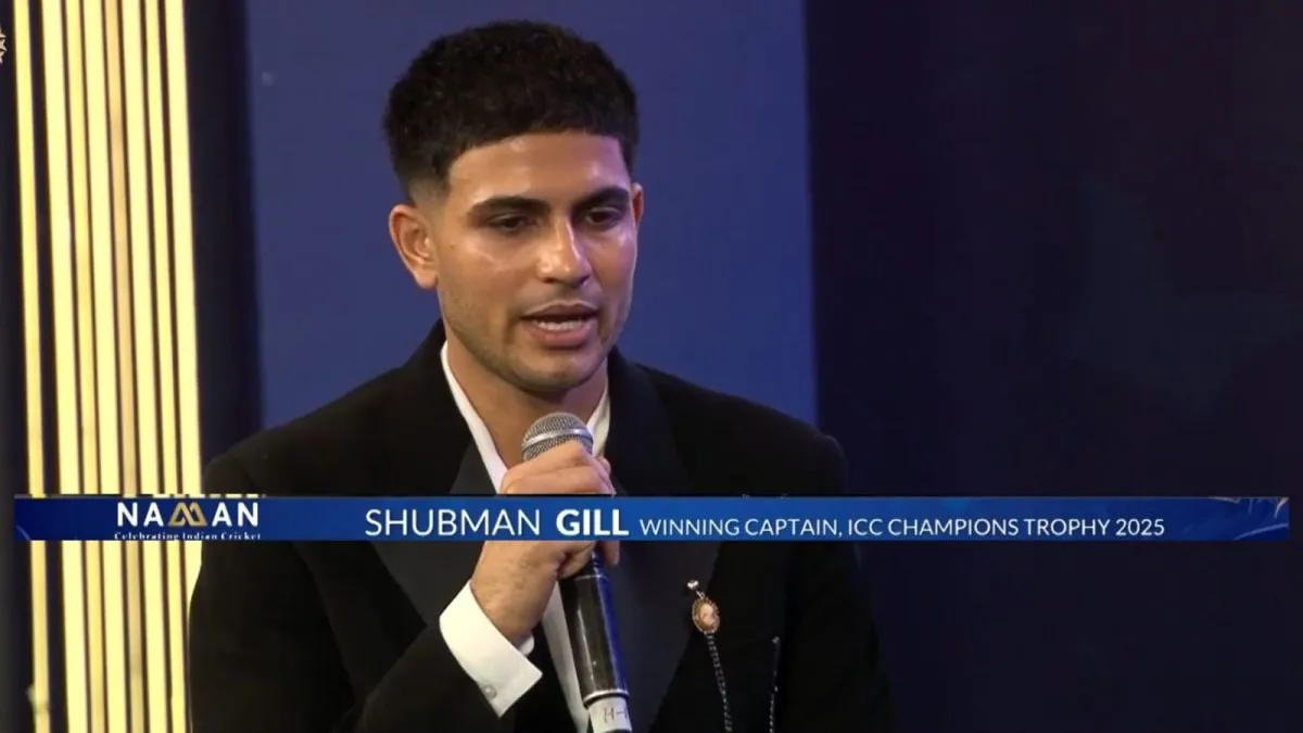 shubman gill champions trophy error — IN news