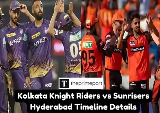 sunrisers vs knight riders — IN news