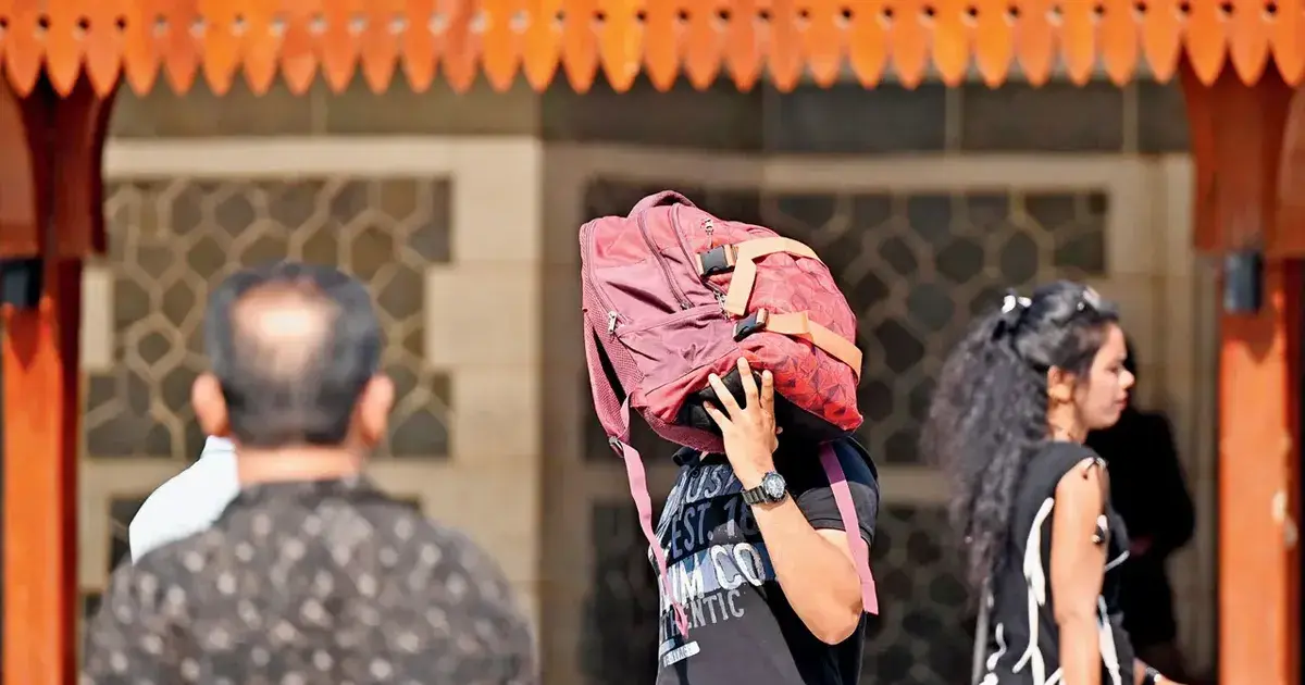 temperature mumbai — IN news