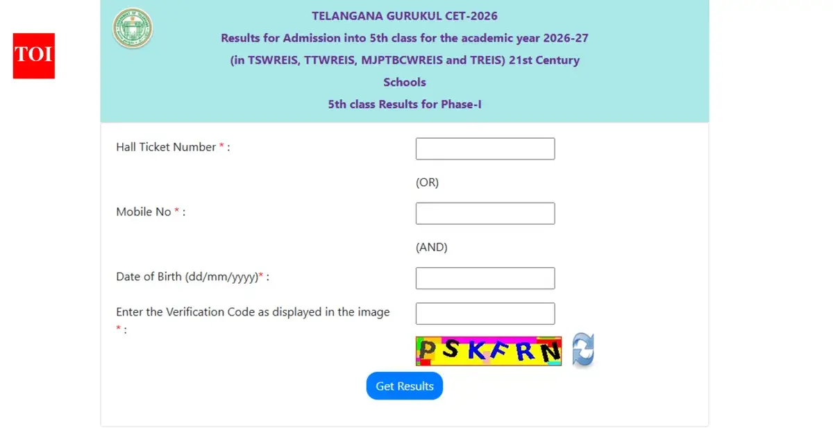 tgcet results 2026 — IN news