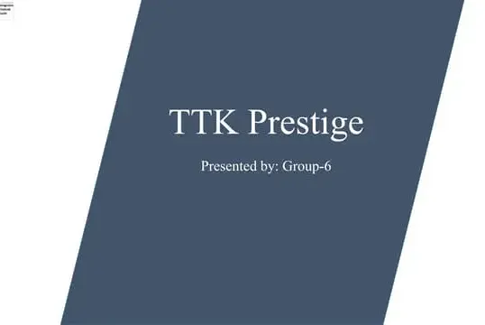 ttk prestige share — IN news