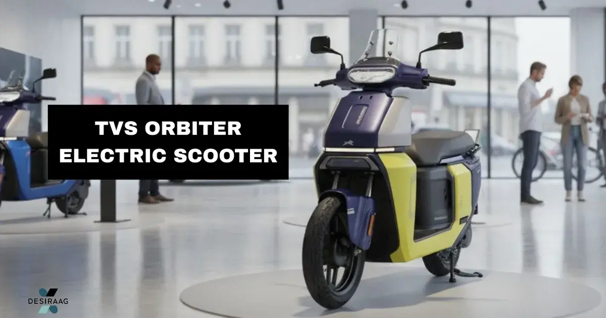 tvs orbiter v1 electric scooter — IN news