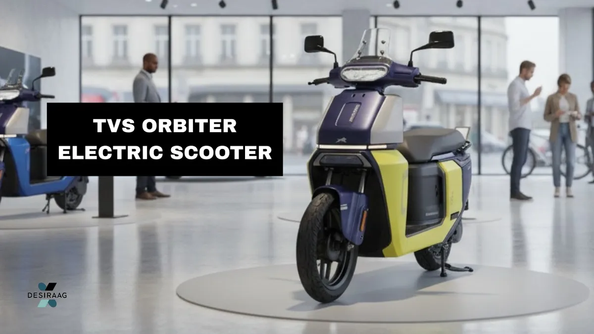 tvs orbiter v1 electric scooter — IN news