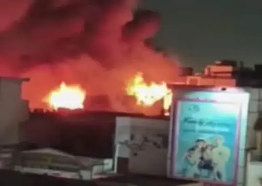 uttam nagar fire — IN news