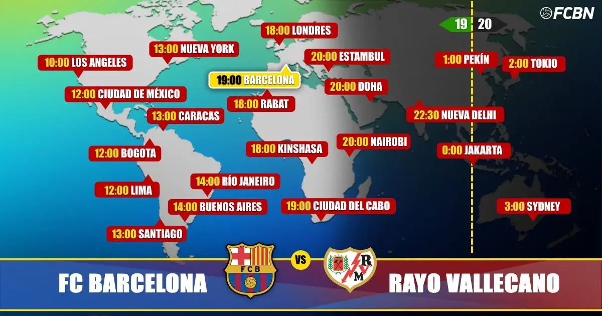 where to watch fc barcelona vs rayo vallecano — IN news