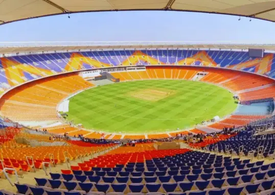 world biggest cricket stadium — IN news