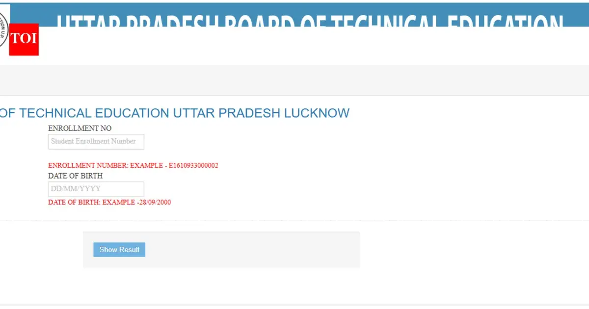 bteup result — IN news