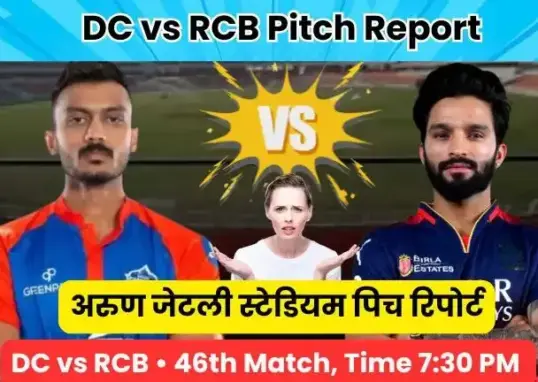 dc बनाम rcb — IN news