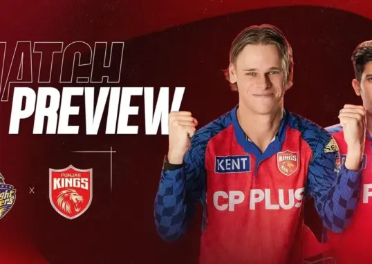 kkr vs pbks — IN news