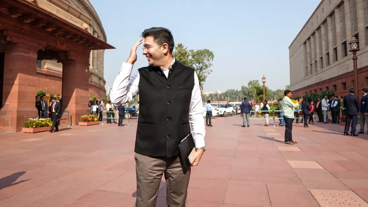 raghav chadha — IN news