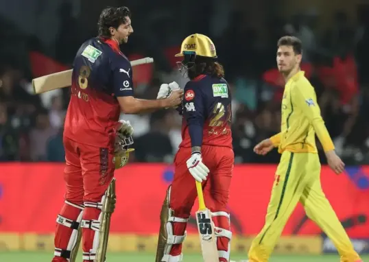 royal challengers bengaluru vs chennai super kings standings — IN news