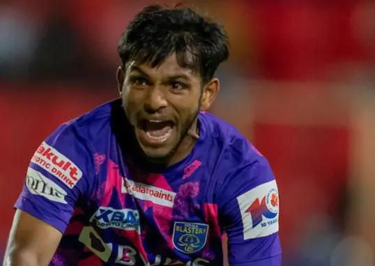 sporting delhi vs kerala blasters — IN news