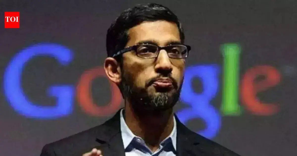 sundar pichai — IN news