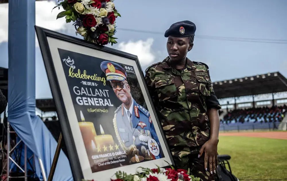 uganda military chief — IN news