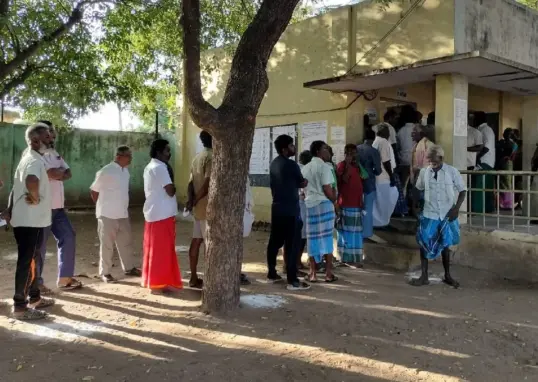 voting percentage in tamil nadu — IN news