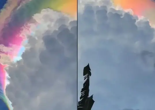 rainbow clouds — IN news