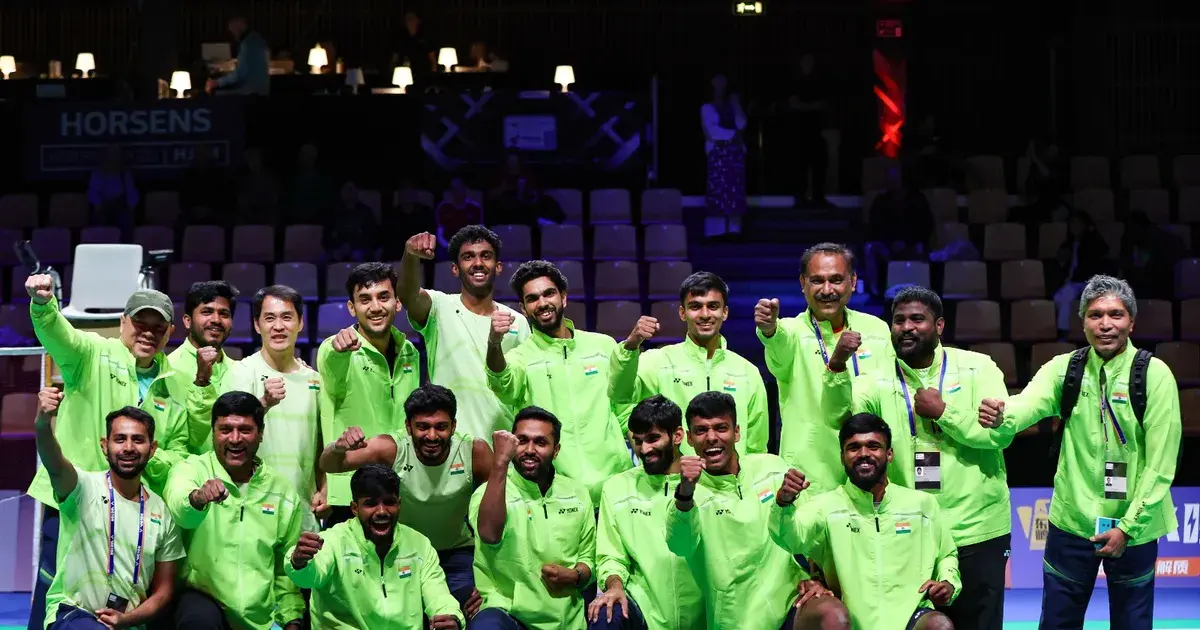 thomas cup — IN news