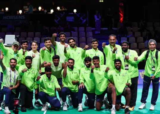 thomas cup — IN news