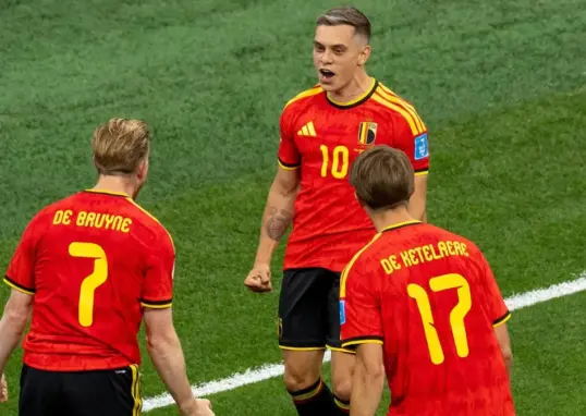Trossard brace guides Belgium to World Cup knockouts as New Zealand exit