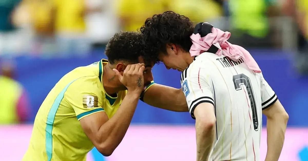 Watch viral video: Woman wraps devastated Japan fan in Brazilian flag after thrilling Round of 32 clash