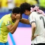 Watch viral video: Woman wraps devastated Japan fan in Brazilian flag after thrilling Round of 32 clash