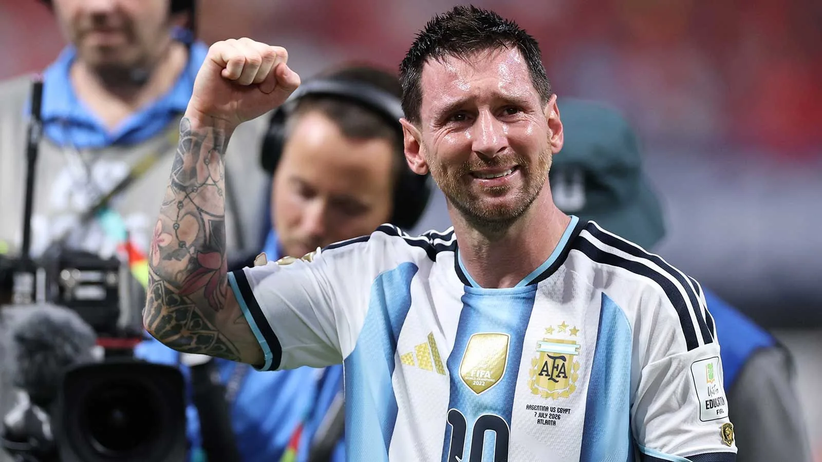 Argentina coach Scaloni hails Messi before World Cup final