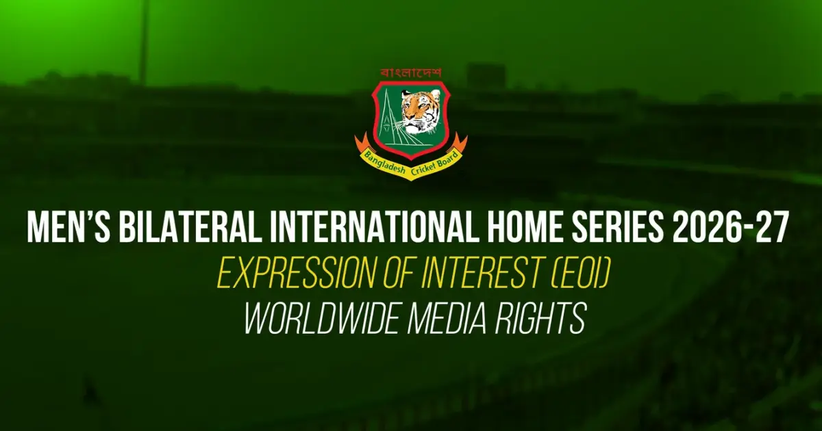 Worldwide Media Rights - Bilateral International Home Series involving the Bangladesh National Cricket Team (Men) in 2026–27