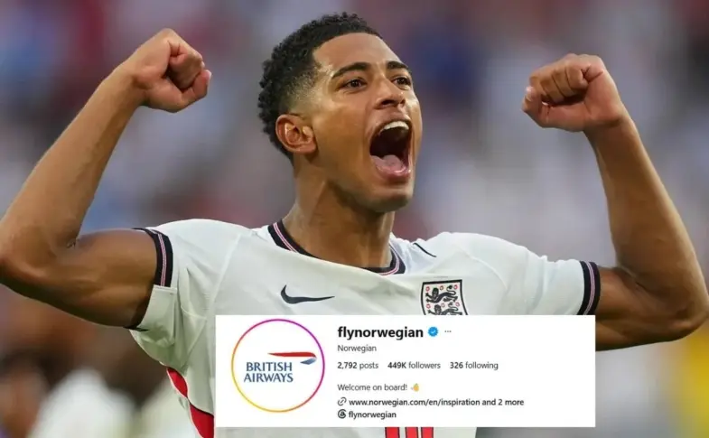 FIFA World Cup: Why Norwegian Air changed Instagram logo to British Airways after England defeat - Explained