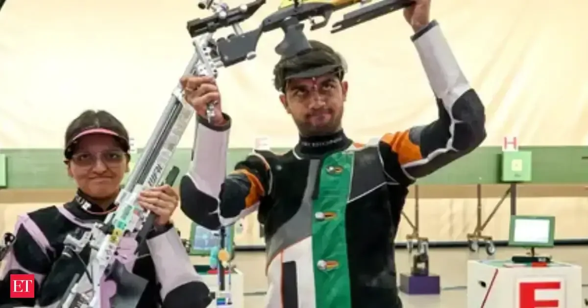 ISSF World Cup Hangzhou: Sonam Uttam Maskar, Himanshu Dhillon clinch bronze in 10m Air Rifle Mixed Team event