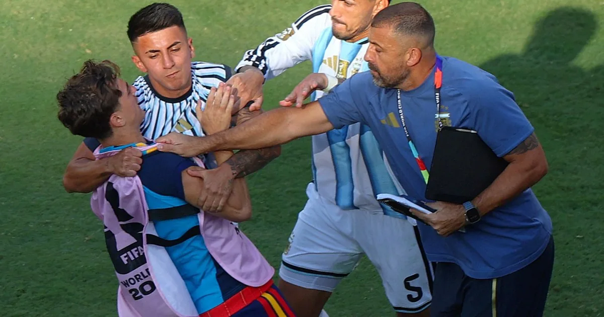 Argentina behaviour after World Cup final was ‘intolerable’, says De la Fuente