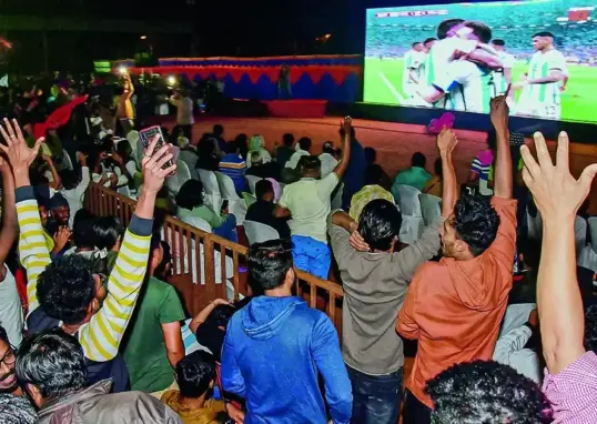 13,000km away, hearts beat for World Cup final as Calcutta stays awake for football