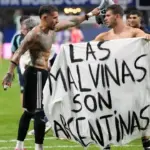 White House defends Argentina team over Falklands banner