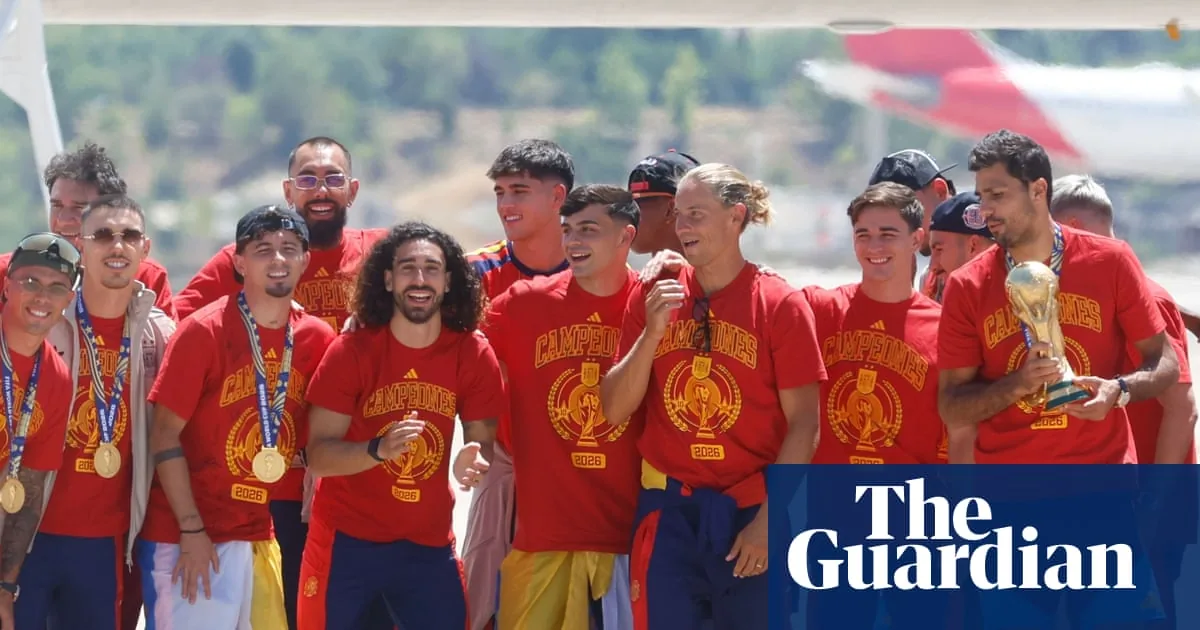 Spain arrive home to parade World Cup as Argentina left in disgrace - live reaction
