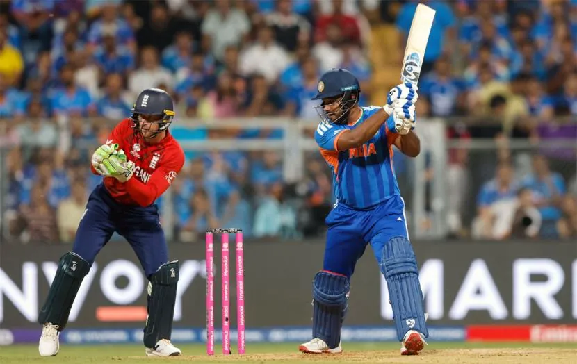 Sanju Samson scored a breezy 42-ball 89 in the T20 World Cup semi-final against England